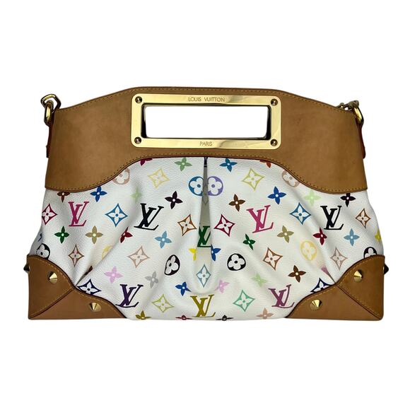 Louis Vuitton Monogram Multicolore Judy MM bag, Takashi Murakami. - Picture 5 of 10